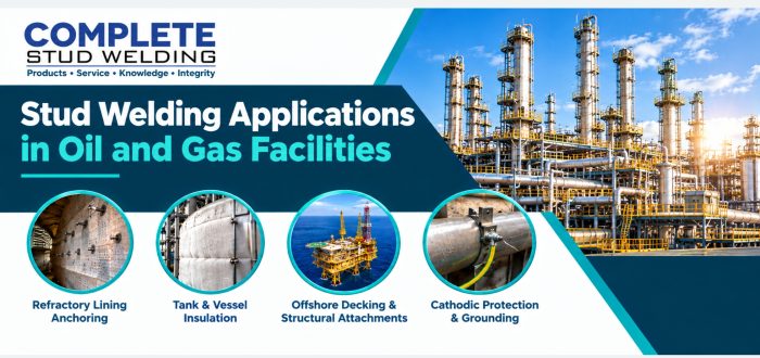 Stud Welding Applications in Oil and Gas Facilities